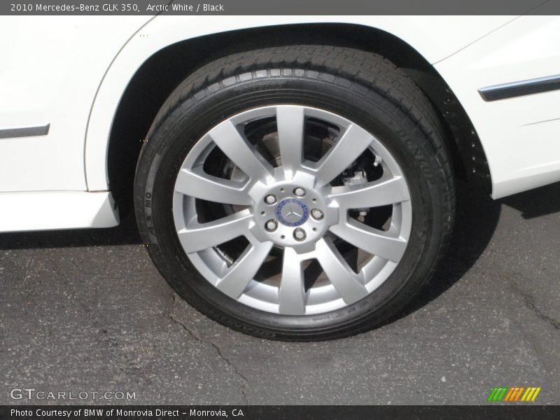 Arctic White / Black 2010 Mercedes-Benz GLK 350
