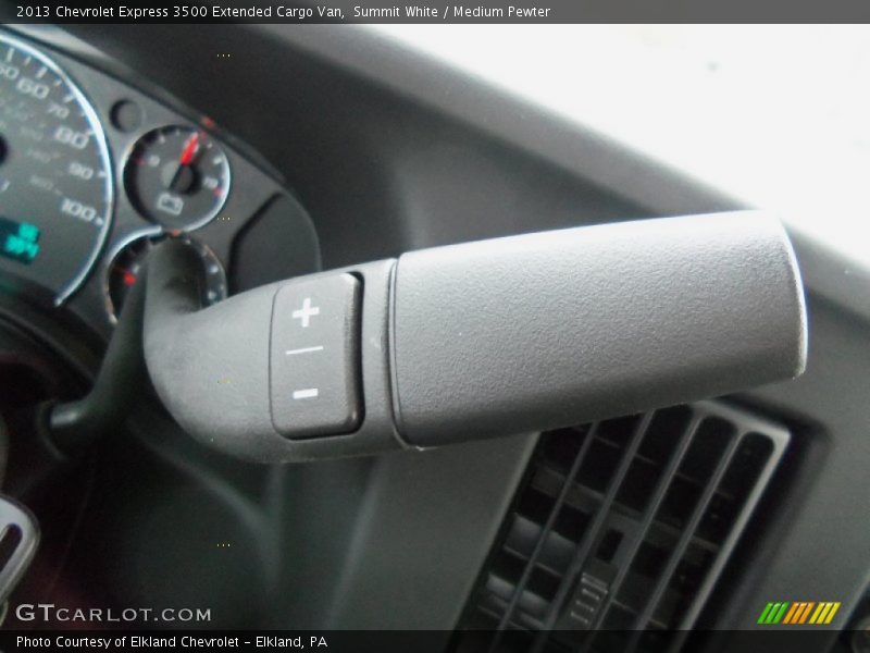 Summit White / Medium Pewter 2013 Chevrolet Express 3500 Extended Cargo Van