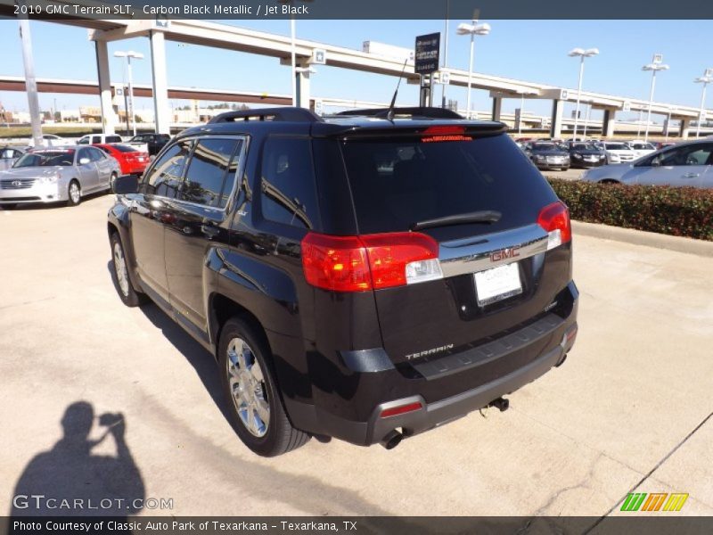 Carbon Black Metallic / Jet Black 2010 GMC Terrain SLT