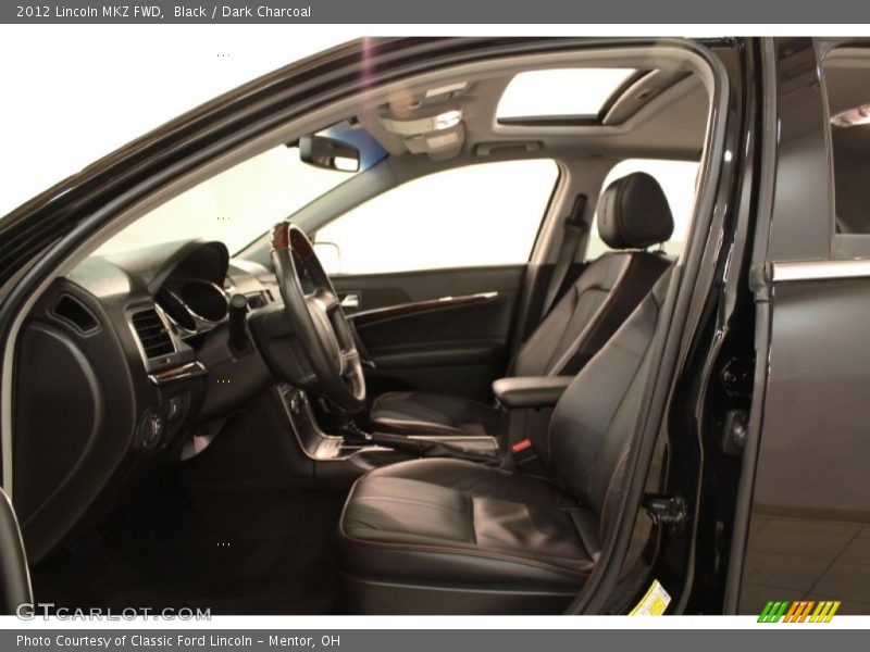 Front Seat of 2012 MKZ FWD