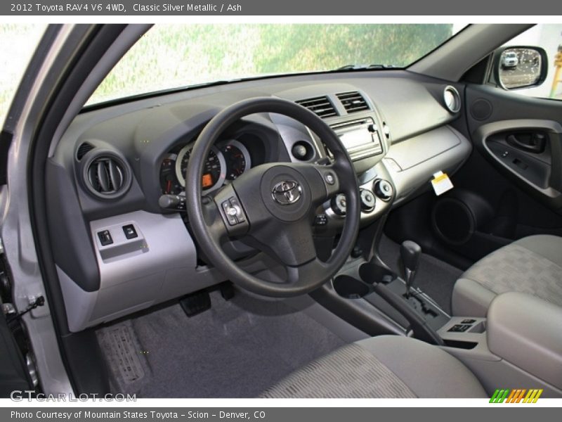 Classic Silver Metallic / Ash 2012 Toyota RAV4 V6 4WD