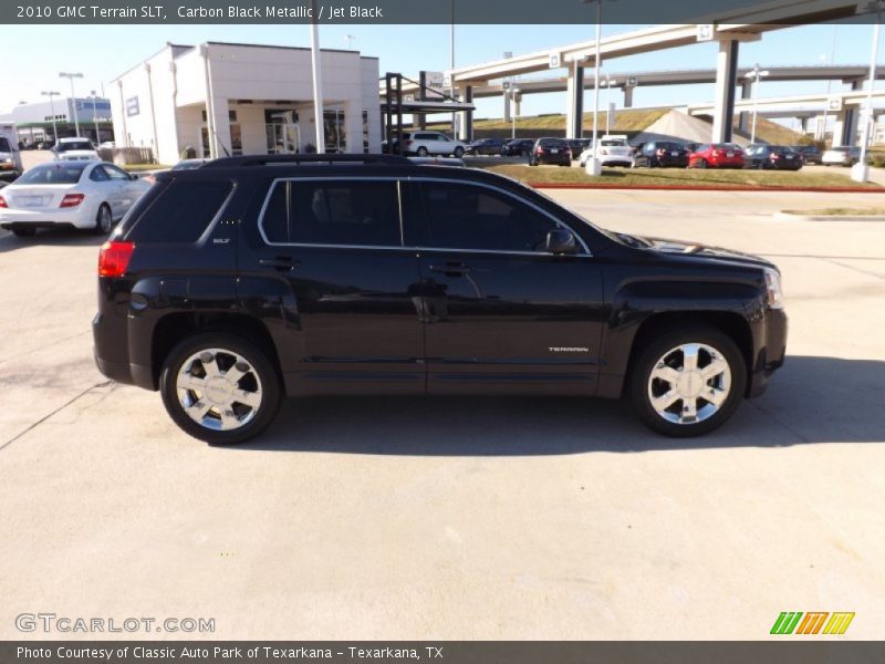Carbon Black Metallic / Jet Black 2010 GMC Terrain SLT
