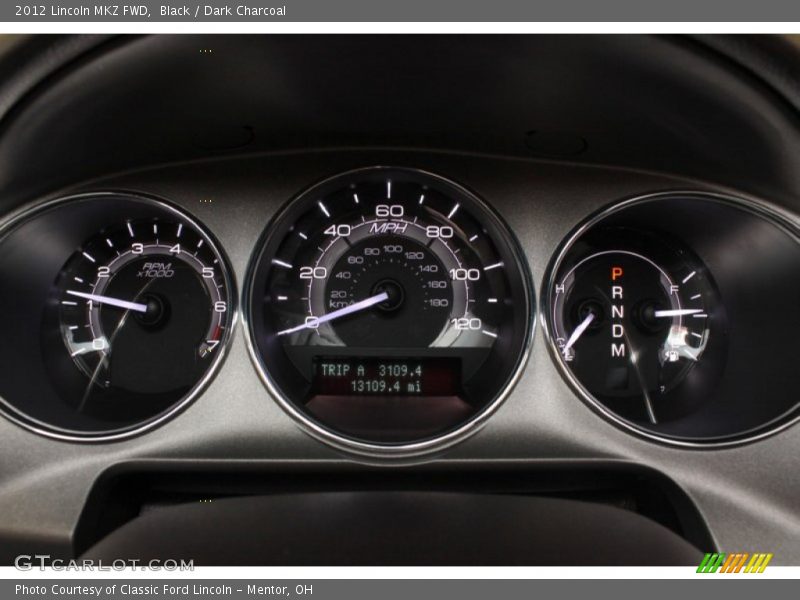  2012 MKZ FWD FWD Gauges