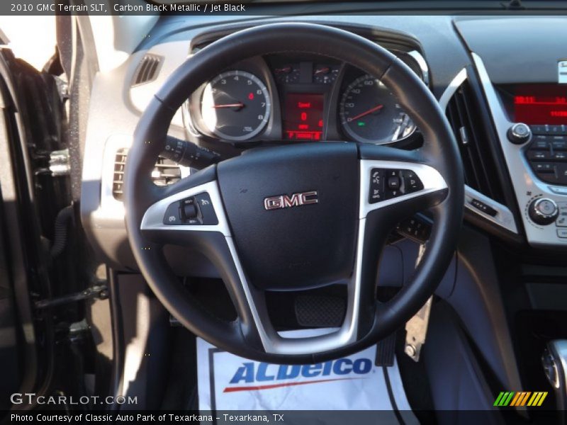 Carbon Black Metallic / Jet Black 2010 GMC Terrain SLT