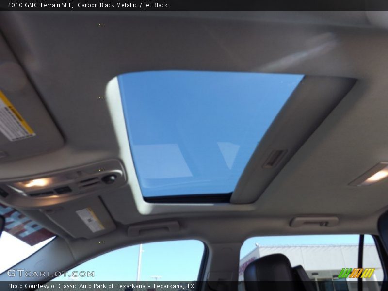 Carbon Black Metallic / Jet Black 2010 GMC Terrain SLT