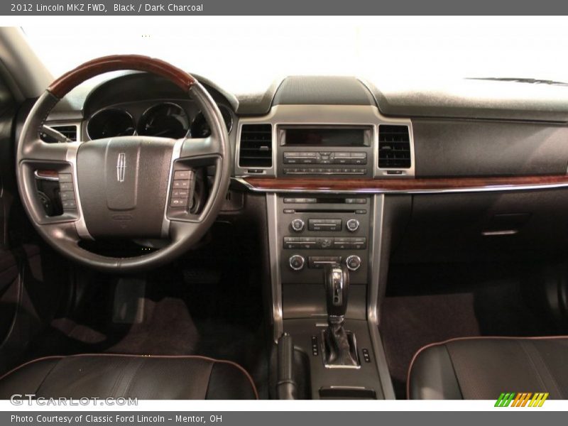 Dashboard of 2012 MKZ FWD