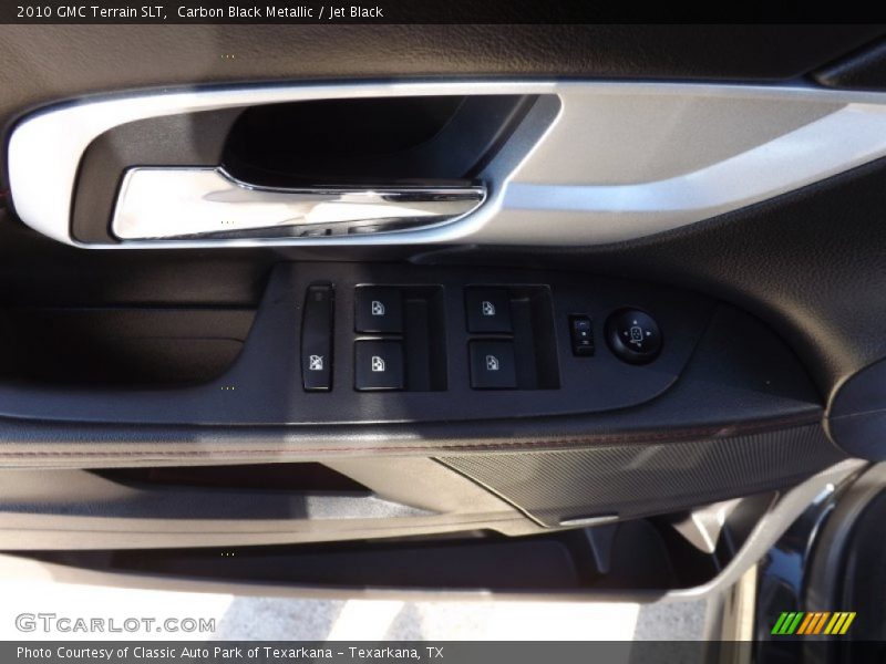 Carbon Black Metallic / Jet Black 2010 GMC Terrain SLT
