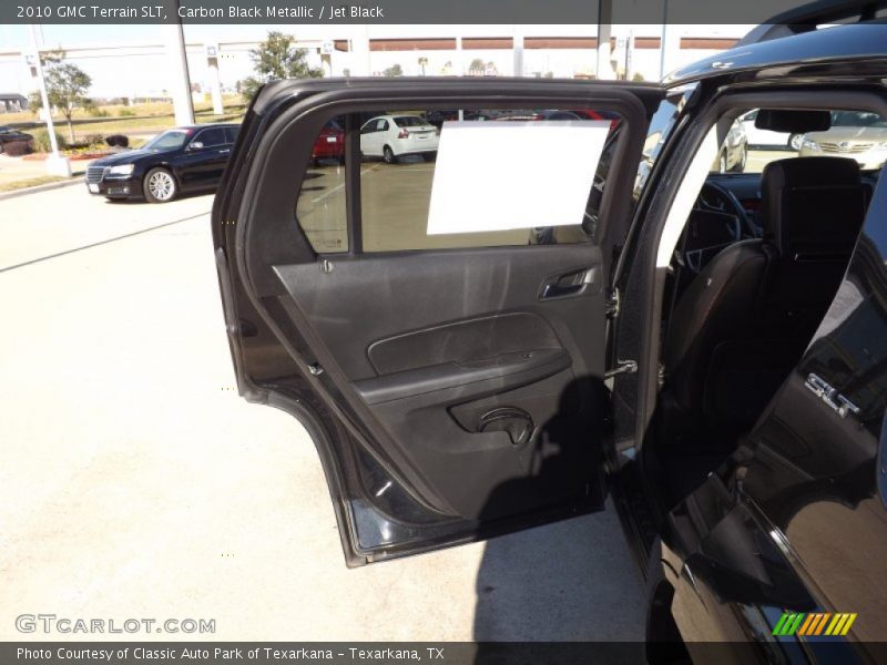 Carbon Black Metallic / Jet Black 2010 GMC Terrain SLT