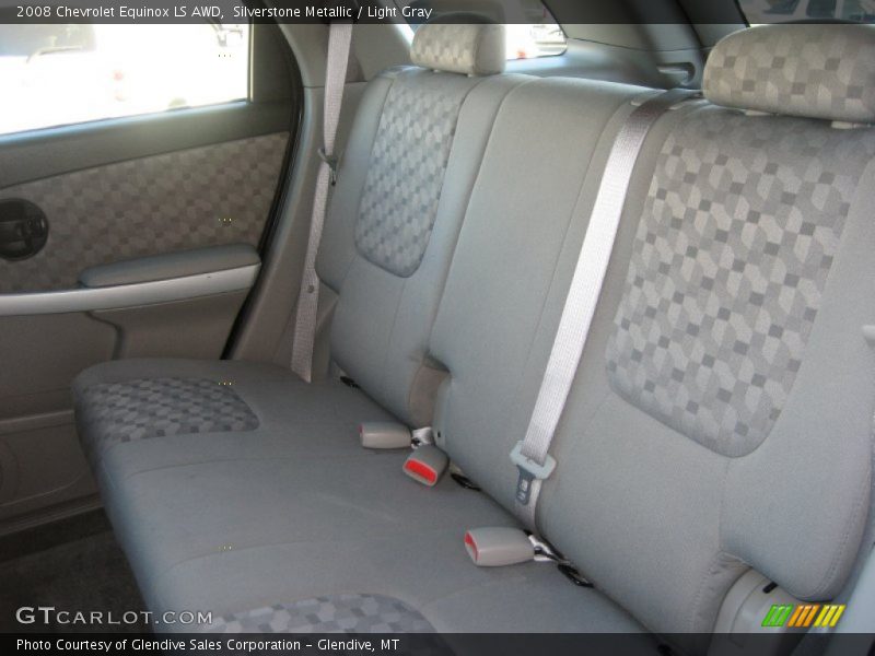 Silverstone Metallic / Light Gray 2008 Chevrolet Equinox LS AWD