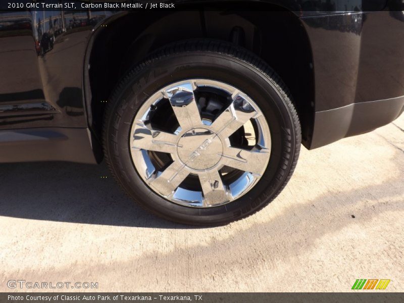 Carbon Black Metallic / Jet Black 2010 GMC Terrain SLT