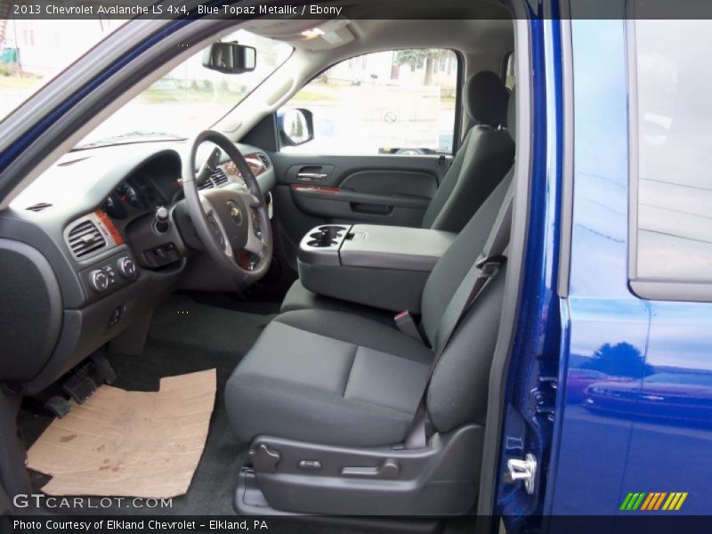 Blue Topaz Metallic / Ebony 2013 Chevrolet Avalanche LS 4x4