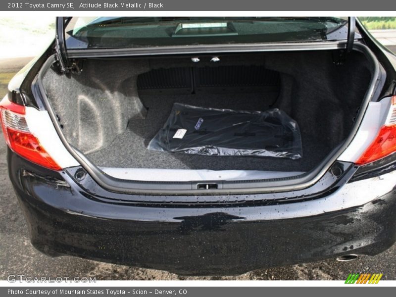 Attitude Black Metallic / Black 2012 Toyota Camry SE