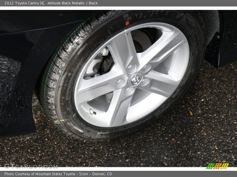 Attitude Black Metallic / Black 2012 Toyota Camry SE