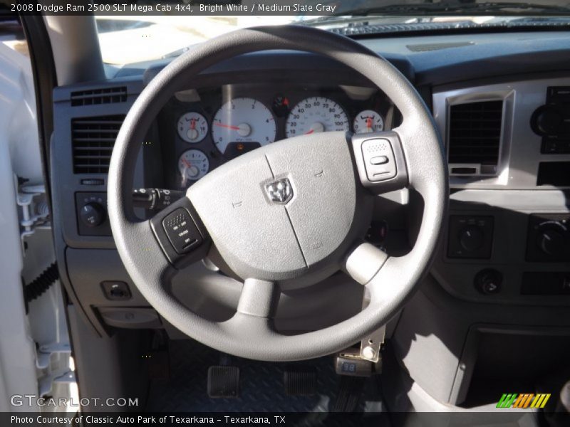  2008 Ram 2500 SLT Mega Cab 4x4 Steering Wheel