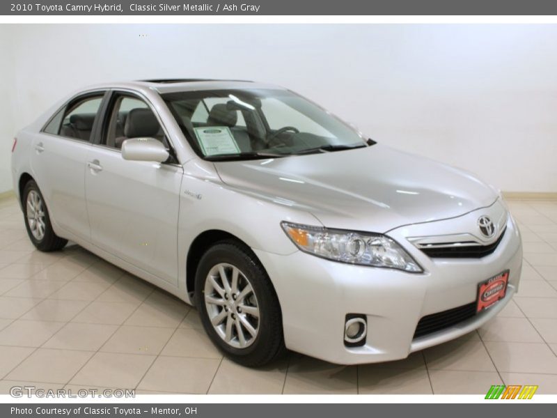 Classic Silver Metallic / Ash Gray 2010 Toyota Camry Hybrid