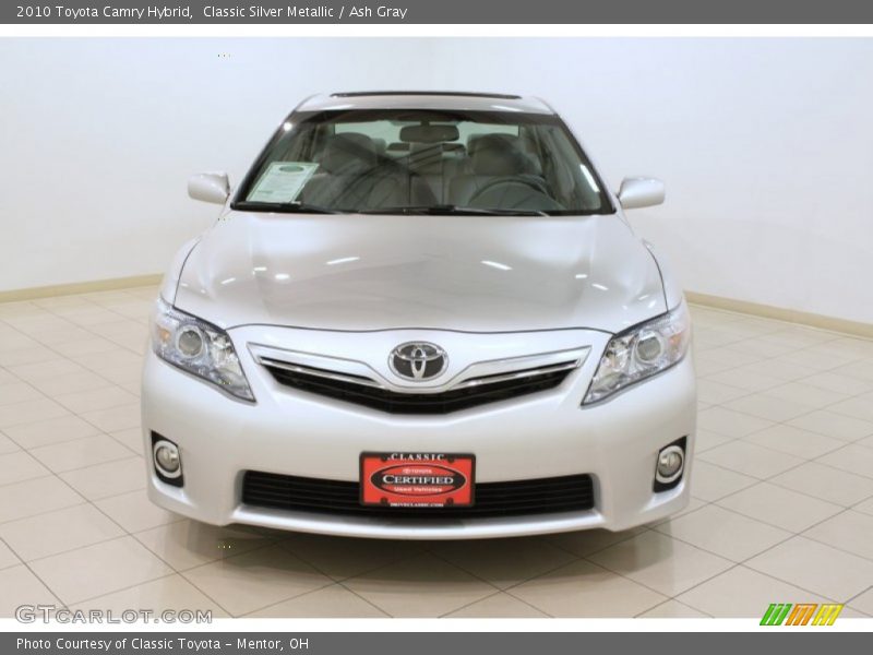 Classic Silver Metallic / Ash Gray 2010 Toyota Camry Hybrid
