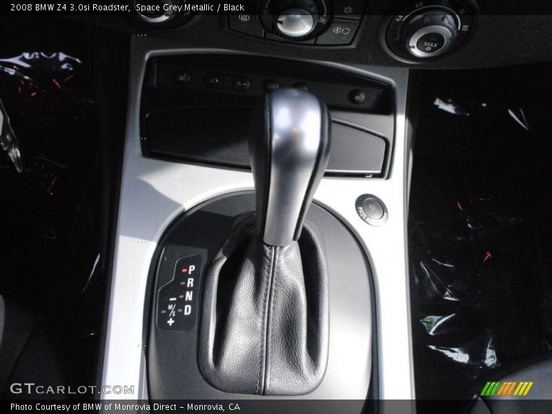 Space Grey Metallic / Black 2008 BMW Z4 3.0si Roadster