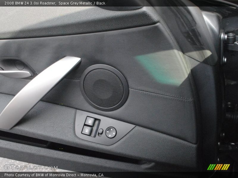 Space Grey Metallic / Black 2008 BMW Z4 3.0si Roadster