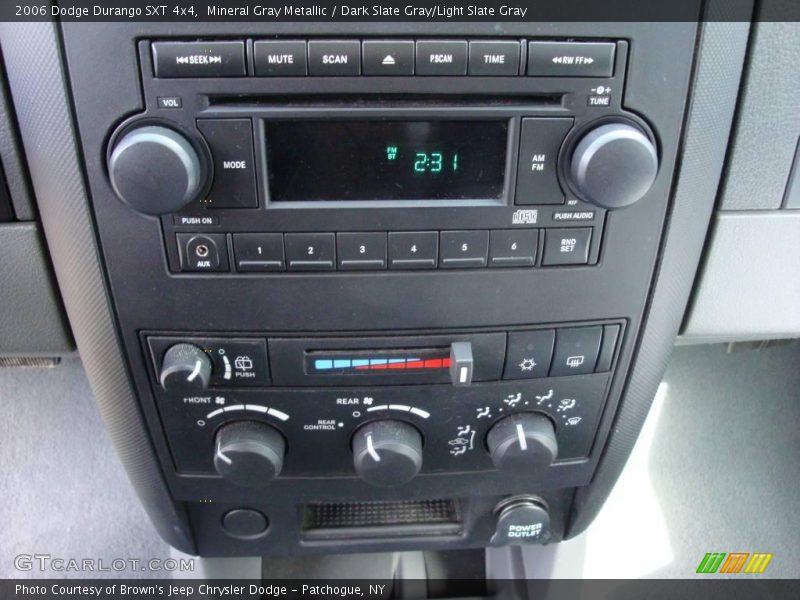 Mineral Gray Metallic / Dark Slate Gray/Light Slate Gray 2006 Dodge Durango SXT 4x4