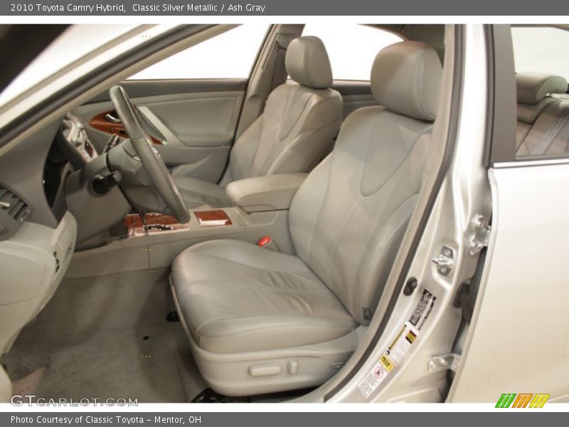 Classic Silver Metallic / Ash Gray 2010 Toyota Camry Hybrid