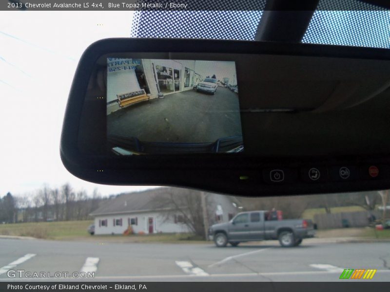 Blue Topaz Metallic / Ebony 2013 Chevrolet Avalanche LS 4x4