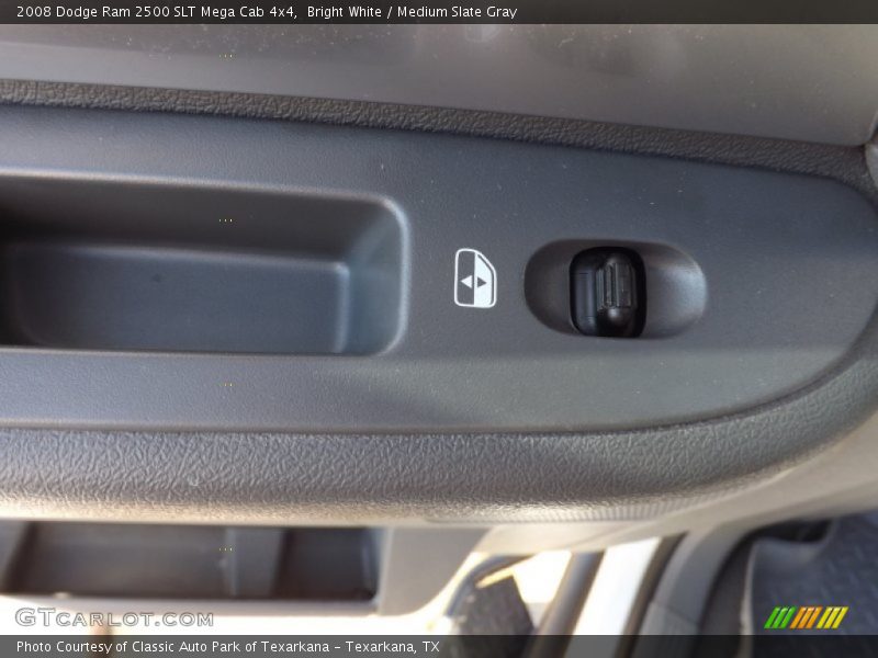 Bright White / Medium Slate Gray 2008 Dodge Ram 2500 SLT Mega Cab 4x4