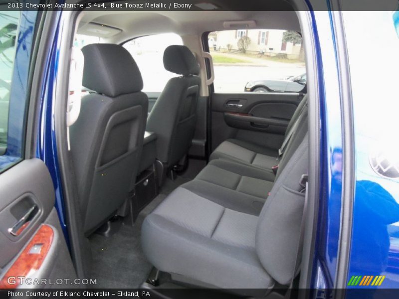Blue Topaz Metallic / Ebony 2013 Chevrolet Avalanche LS 4x4