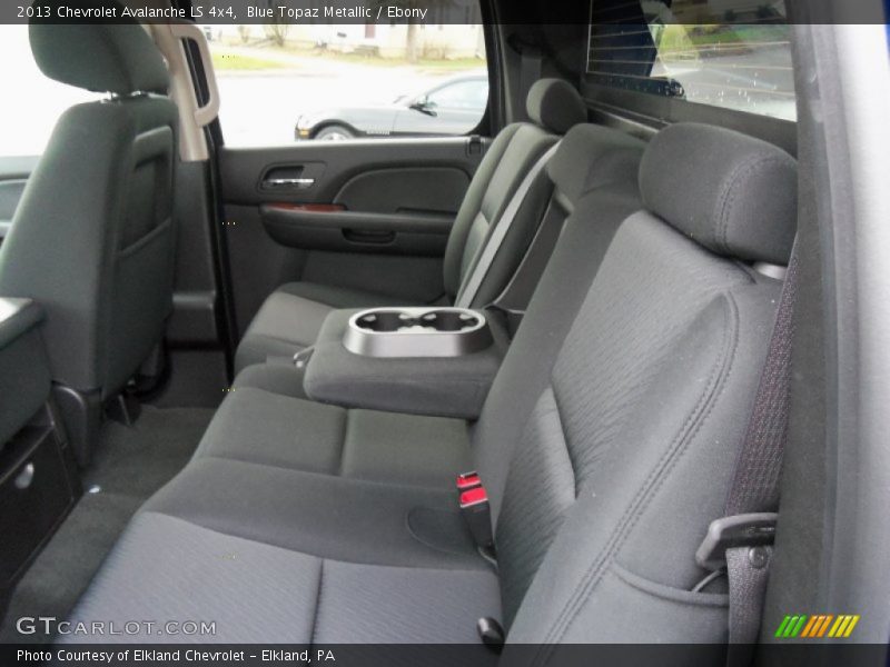Blue Topaz Metallic / Ebony 2013 Chevrolet Avalanche LS 4x4