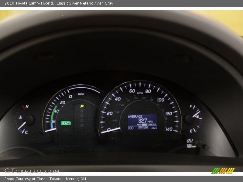 Classic Silver Metallic / Ash Gray 2010 Toyota Camry Hybrid
