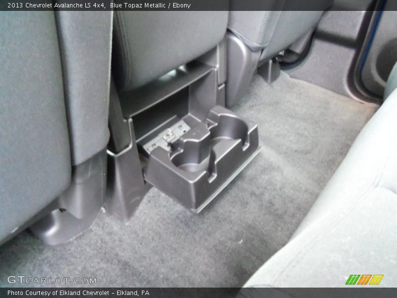 Blue Topaz Metallic / Ebony 2013 Chevrolet Avalanche LS 4x4