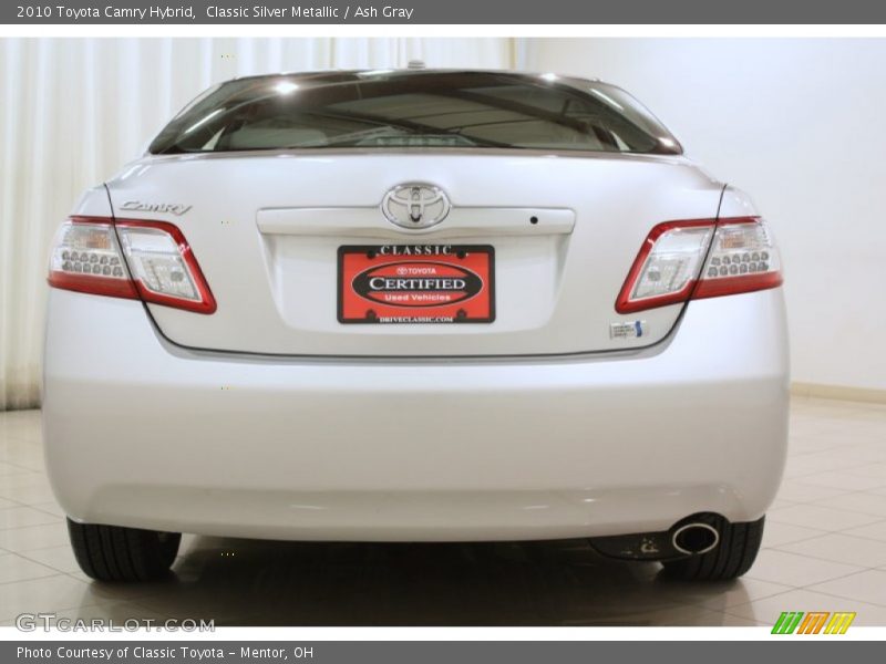 Classic Silver Metallic / Ash Gray 2010 Toyota Camry Hybrid