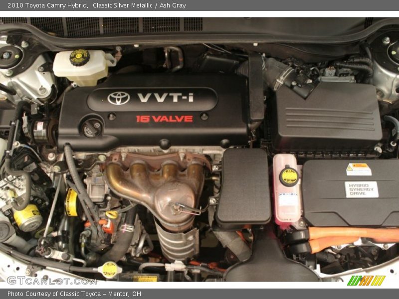 Classic Silver Metallic / Ash Gray 2010 Toyota Camry Hybrid