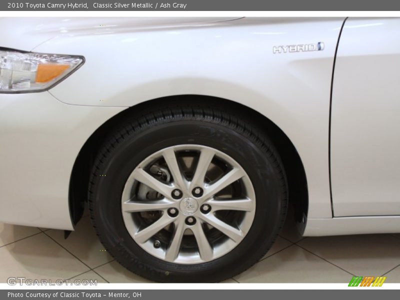 Classic Silver Metallic / Ash Gray 2010 Toyota Camry Hybrid