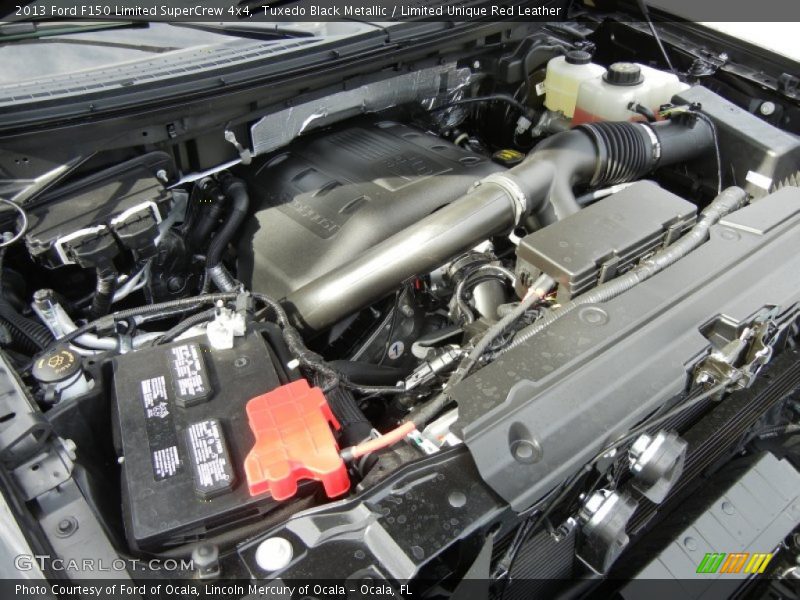  2013 F150 Limited SuperCrew 4x4 Engine - 3.5 Liter EcoBoost DI Turbocharged DOHC 24-Valve Ti-VCT V6