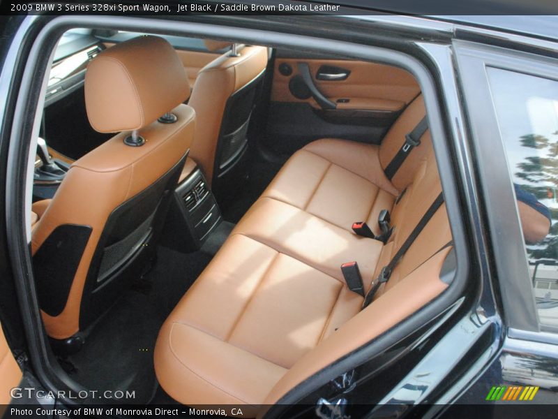 Rear Seat of 2009 3 Series 328xi Sport Wagon