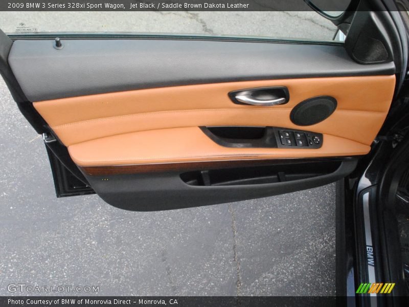 Jet Black / Saddle Brown Dakota Leather 2009 BMW 3 Series 328xi Sport Wagon