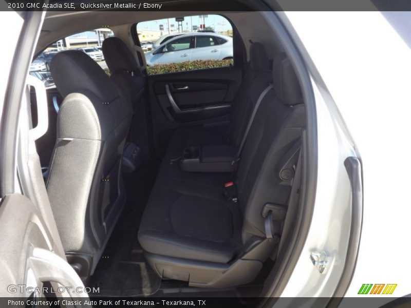 Quicksilver Metallic / Ebony 2010 GMC Acadia SLE