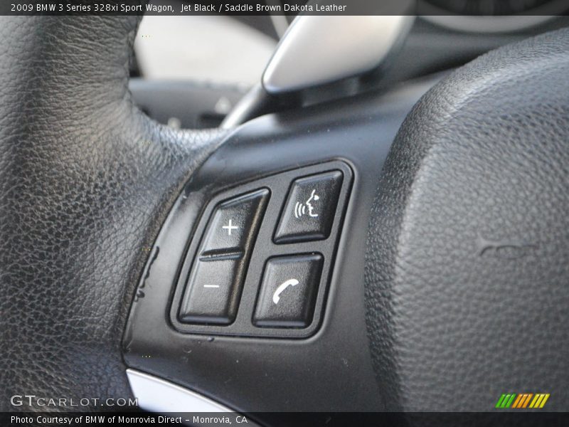 Jet Black / Saddle Brown Dakota Leather 2009 BMW 3 Series 328xi Sport Wagon