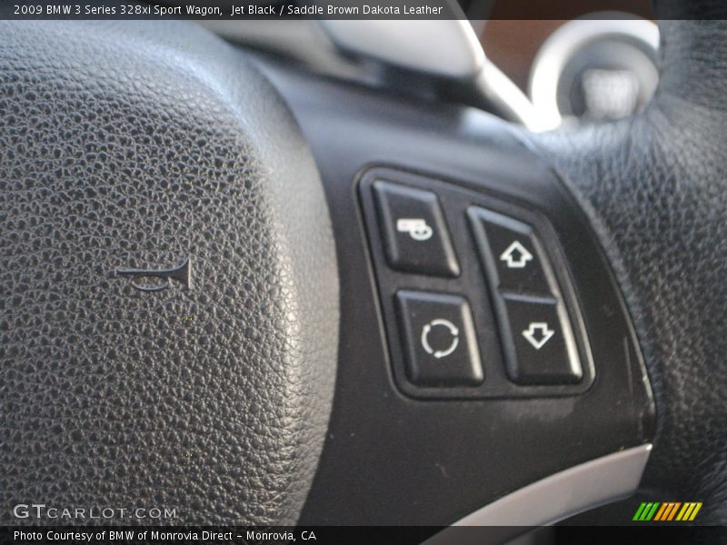 Jet Black / Saddle Brown Dakota Leather 2009 BMW 3 Series 328xi Sport Wagon