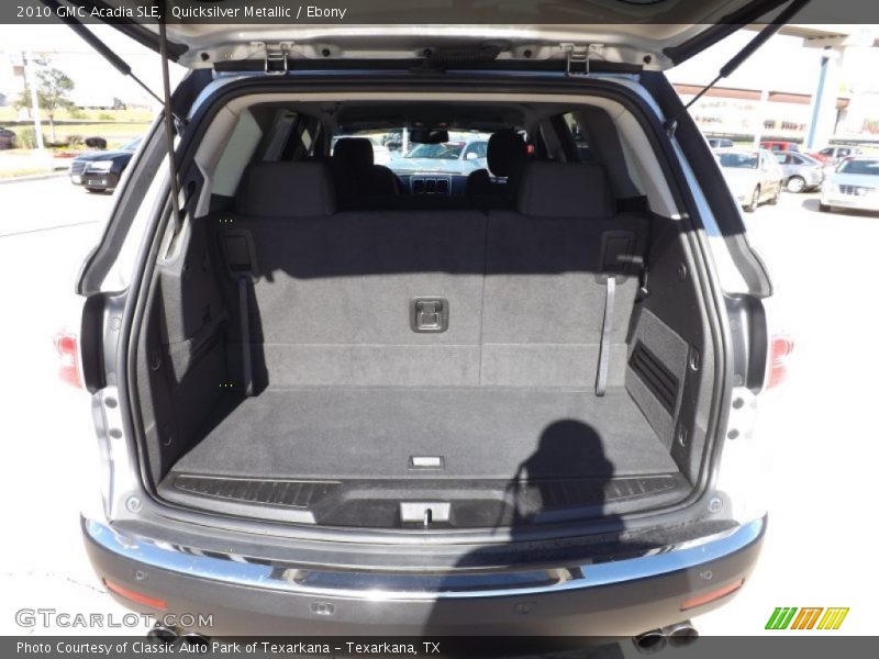 Quicksilver Metallic / Ebony 2010 GMC Acadia SLE