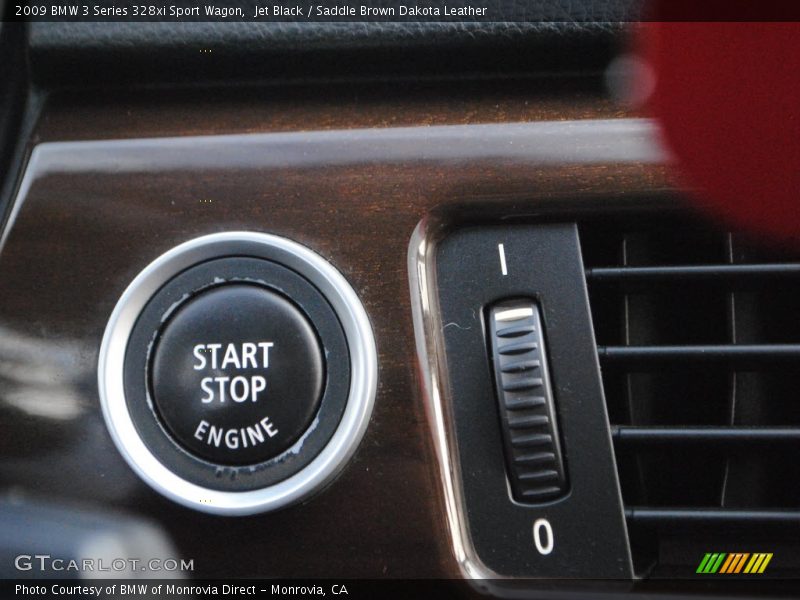 Jet Black / Saddle Brown Dakota Leather 2009 BMW 3 Series 328xi Sport Wagon