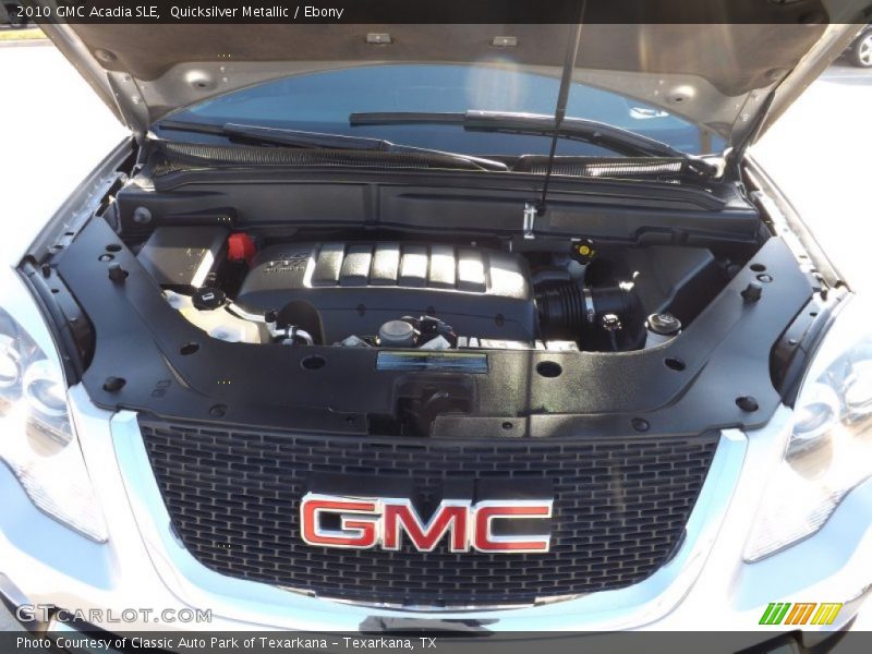 Quicksilver Metallic / Ebony 2010 GMC Acadia SLE