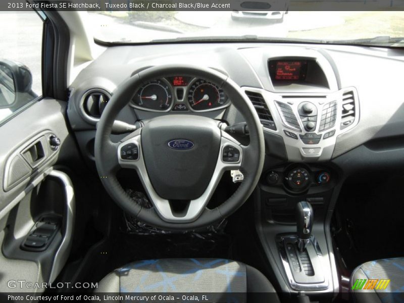 Dashboard of 2013 Fiesta SE Hatchback