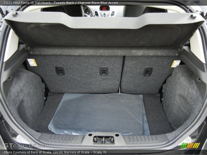  2013 Fiesta SE Hatchback Trunk