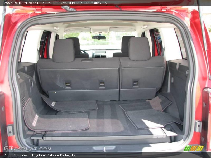 Inferno Red Crystal Pearl / Dark Slate Gray 2007 Dodge Nitro SXT