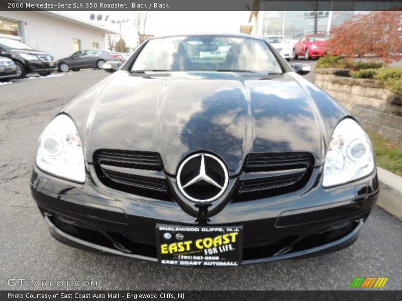 Black / Black 2006 Mercedes-Benz SLK 350 Roadster