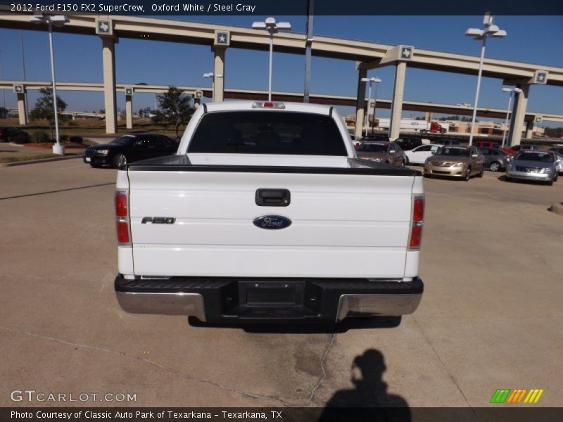 Oxford White / Steel Gray 2012 Ford F150 FX2 SuperCrew
