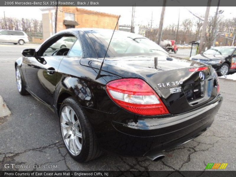Black / Black 2006 Mercedes-Benz SLK 350 Roadster