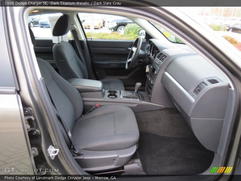 Dark Titanium Metallic / Dark Slate Gray 2008 Dodge Charger SE