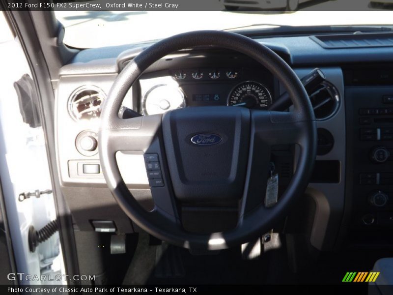 Oxford White / Steel Gray 2012 Ford F150 FX2 SuperCrew